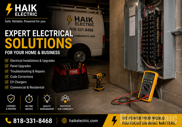 Licensed Electrician in San Fernando, CA project example 1